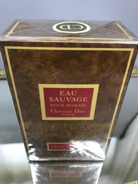 Eau Sauvage pour homme Dior edt 100 ml. Rare, original (1966). Scellé
