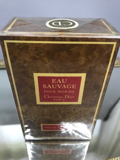 Eau Sauvage pour homme Dior edt 100 ml. Rare, original (1966). Scellé