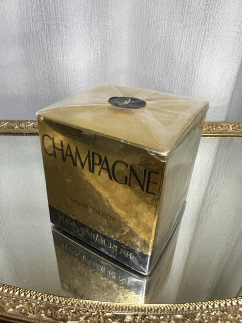 Champagne YSL edt 50 ml. Vintage première édition 1993. Scellé