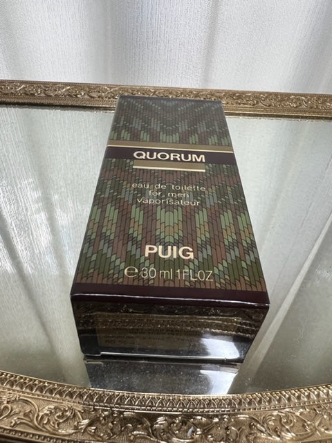 Quorum Puig edt 30 ml. Vintage 1980. Sealed bottle – My old perfume