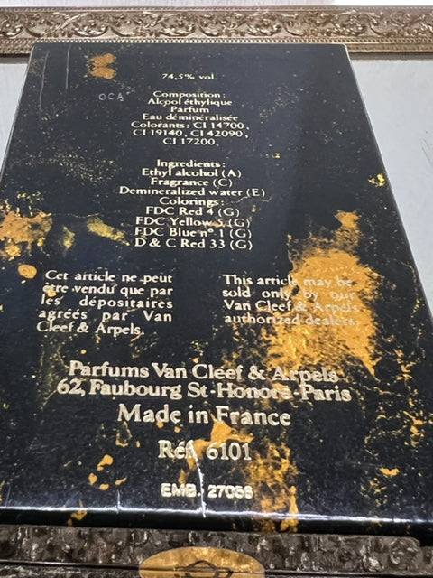 First Van Cleef puro profumo 15 ml. Raro vintage 1978. Flacone sigillato