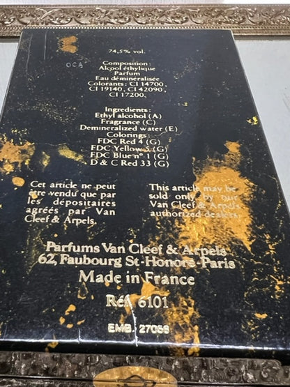 First Van Cleef puro profumo 15 ml. Raro vintage 1978. Flacone sigillato