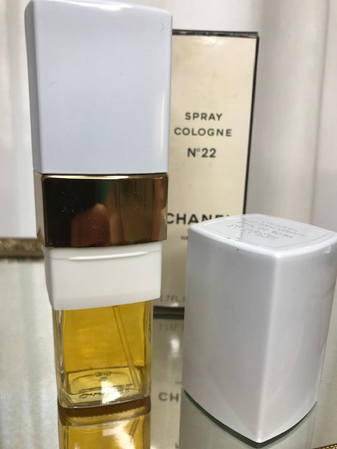 Chanel No 22 edc. Rare, vintage 1970 original edition – My old perfume