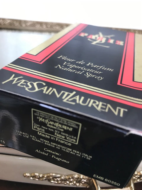 Paris YSL fleur de parfum 15 ml. Rare, millésime 1987.