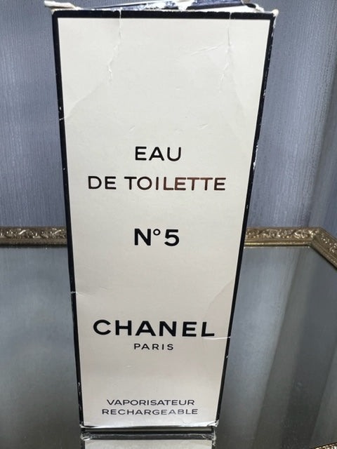 Chanel No 5 edt 100 ml. Vintage 1980s. Sealed bottle