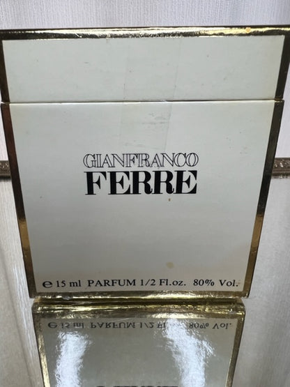 Ferre Gianfranco Ferre pur parfum 15 ml. Vintage années 1980. Flacon scellé