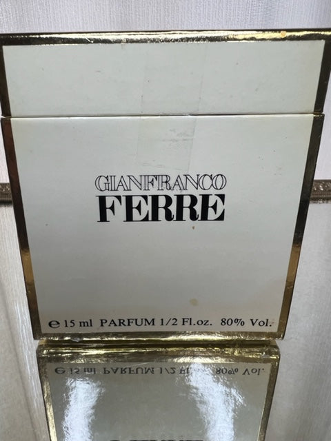 Ferre Gianfranco Ferre pure parfum 15 ml. Vintage 1980s. Sealed bottle