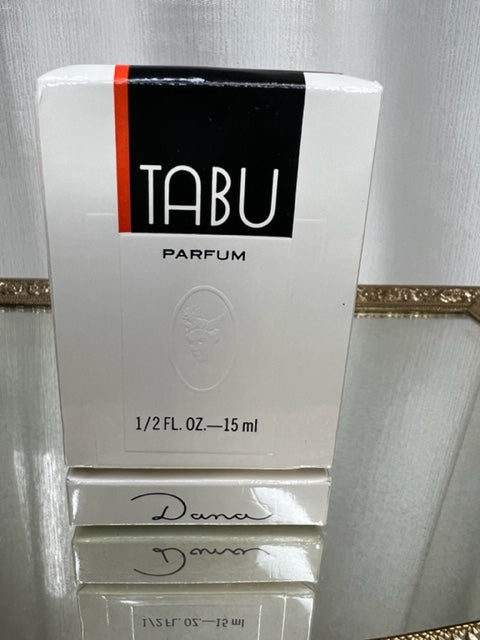 Dana Tabu pur parfum 15 ml. Rare, vintage 1970. Flacon scellé