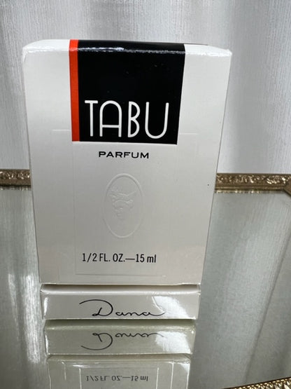 Dana Tabu pur parfum 15 ml. Rare, vintage 1970. Flacon scellé