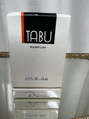 Dana Tabu pure parfum 15 ml. Rare, vintage 1970. Sealed