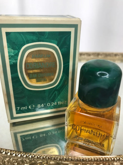 Coriandre Jean Couturier puro profumo 7 ml. Raro, originale 1974.