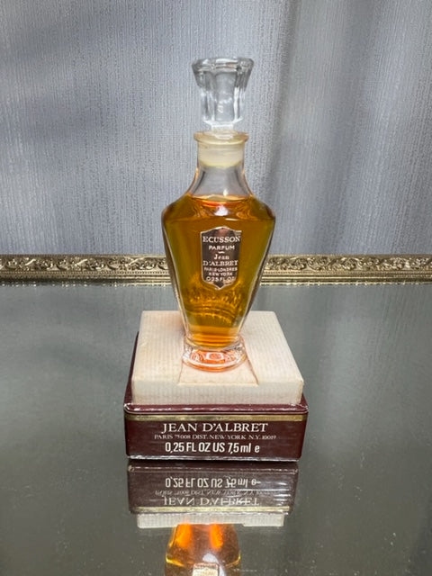 Ecusson Jean d’Albret pure parfum 7,5 ml. Vintage 1970. Sealed bottle