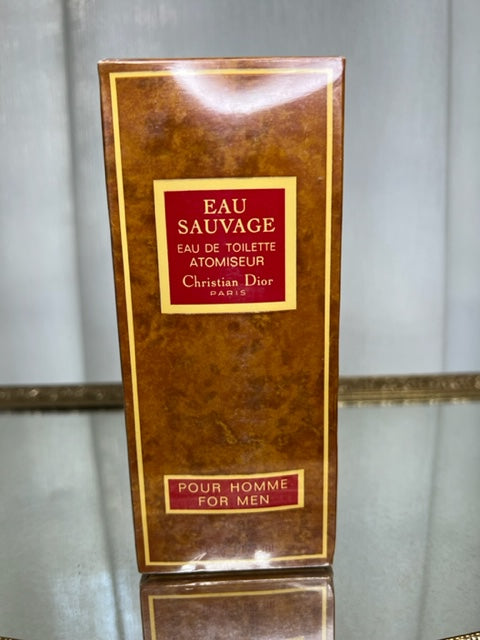 Eau Sauvage Dior edt 224 ml. Rare, vintage 1970s. Sealed bottle