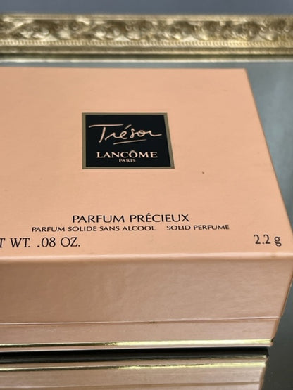 Tresor Lancôme profumo puro solido. Vintage. Edizione limitata. Sigillato