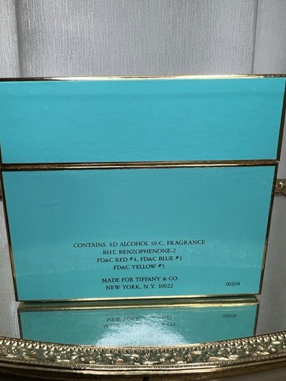 Tiffany Tiffany pur parfum 30 ml. Rare édition originale vintage 1987. Flacon scellé