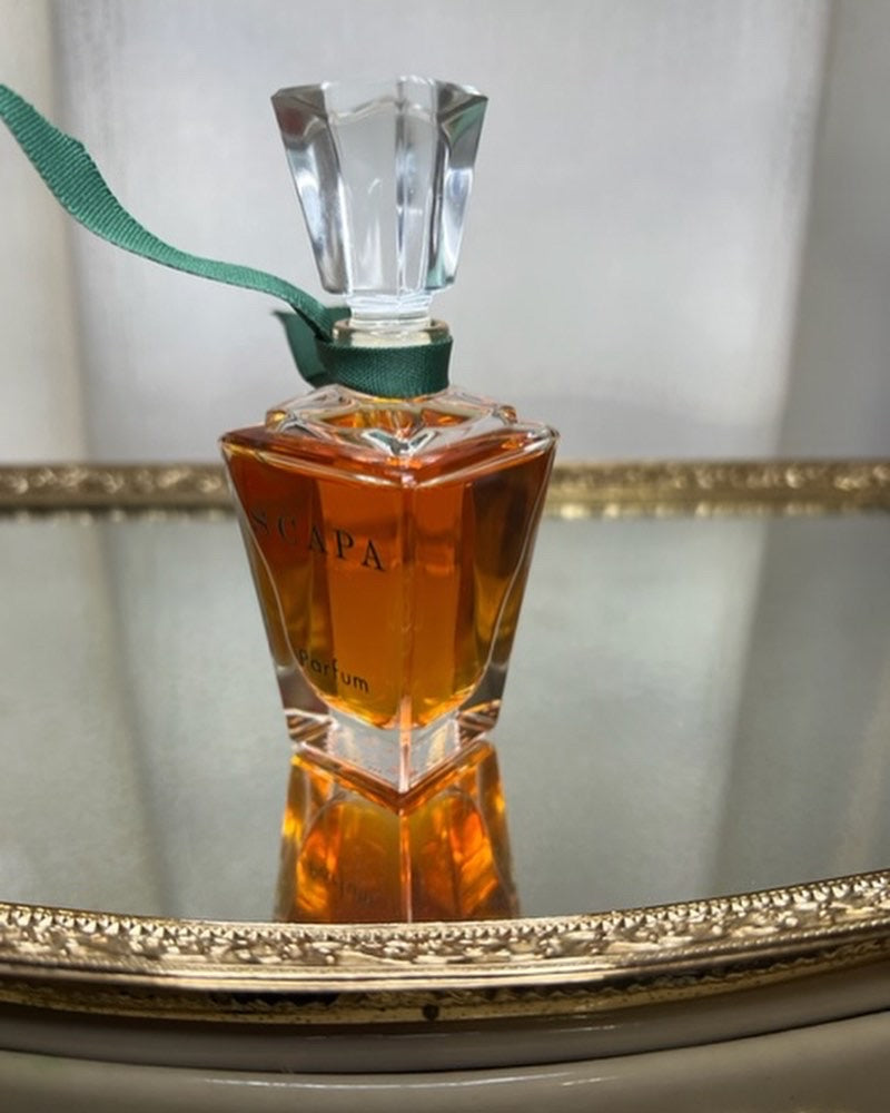Scapa Scapa pure parfum 30 ml. Vintage 1980. Sealed Crystal bottle.