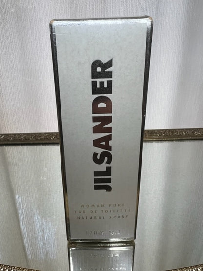 Jil Sander Pure for women number 1. Edt 50 ml rare original 1979 (Germany). Sealed bottle