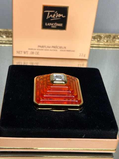 Tresor Lancôme pure parfum solid. Vintage. Limited edition. Sealed