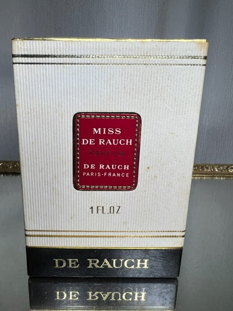 Miss De Rauch De Rauch extrait 30 ml. Rare, vintage années 1960. Flacon scellé.