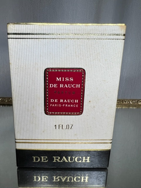 Miss De Rauch De Rauch extrait 30 ml. Rare, vintage 1960s. Sealed bottle.