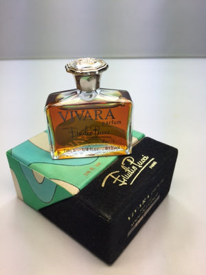 Vivara Emilio Pucci pure parfum 7,5 ml. Rare vintage 1964s. 