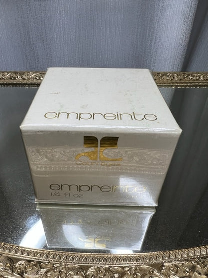 Empreinte Courreges pure parfum 7 ml. Raro, vintage 1978. Sigillato