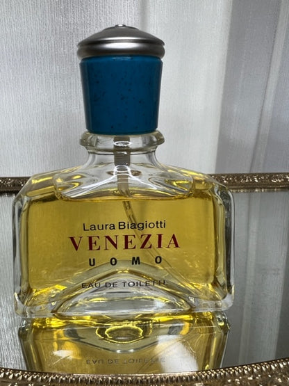 Venezia Uomo Laura Biagiotti edt 75 ml. Rare original 1995.