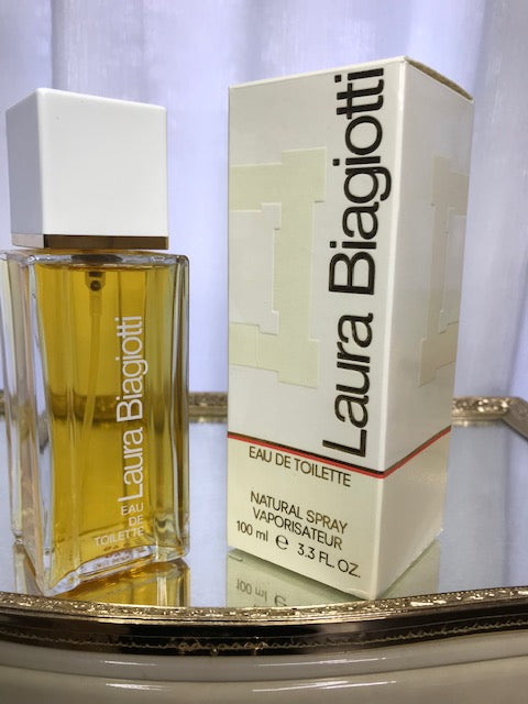 Laura Biagiotti Laura Biagiotti 1982 edt 100 ml. Rare, vintage original 1982