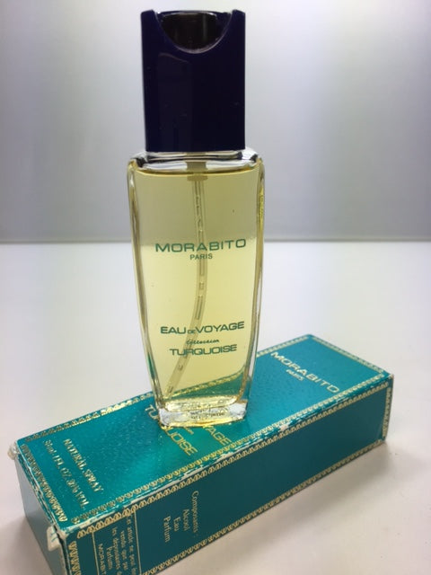 Morabito Eau de voyage collection Turquoise 30 ml. Rare 