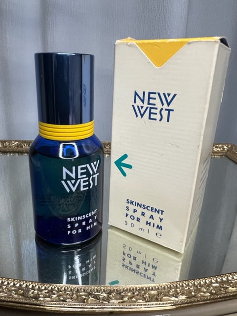 New West edt scinscent pour homme 50 ml. Rare, édition originale vintage par Aramis