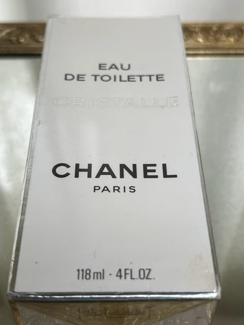 Vintage 1990s Chanel Cristalle Eau De Toilette Spray Htf 