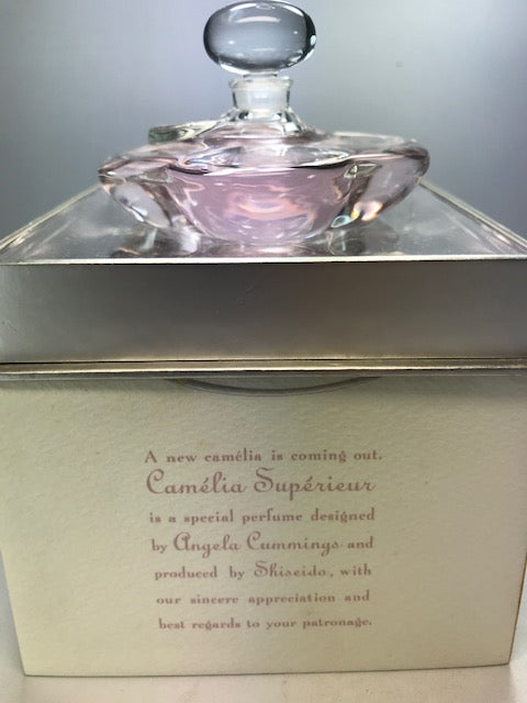 Camélia Supérieur Shiseido eau de parfum 40 ml. Rare vintage