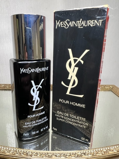 YSL Pour Homme Haute Concentration YSL edt 100 ml. Vintage 1984. Sealed bottle
