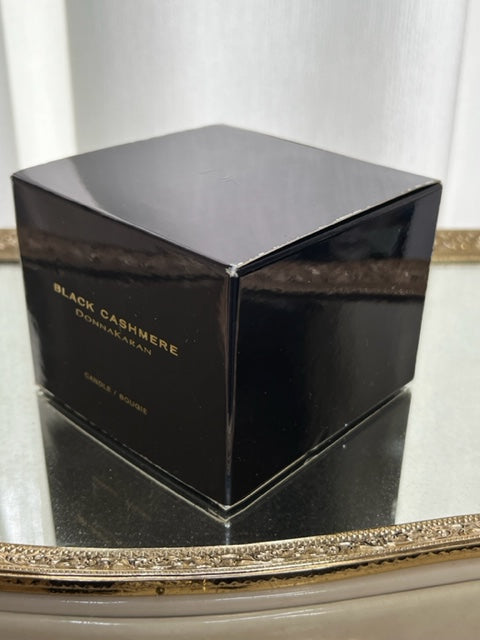 Donna Karan Black Cashmere perfume candle super big size. Vintage