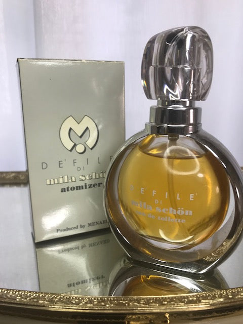 Defile di Mila Schon edt 60 ml. Rare vintage. Box without. Gift - Mila Schon Defile atomaizer.