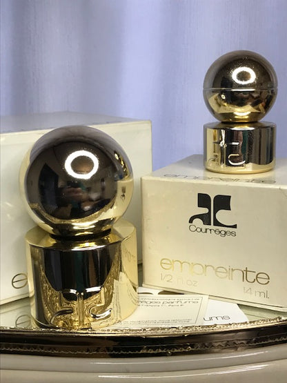 Courrèges Empreinte pur parfum 60 ml. Extrêmement rare, original 1970. Superbe état.