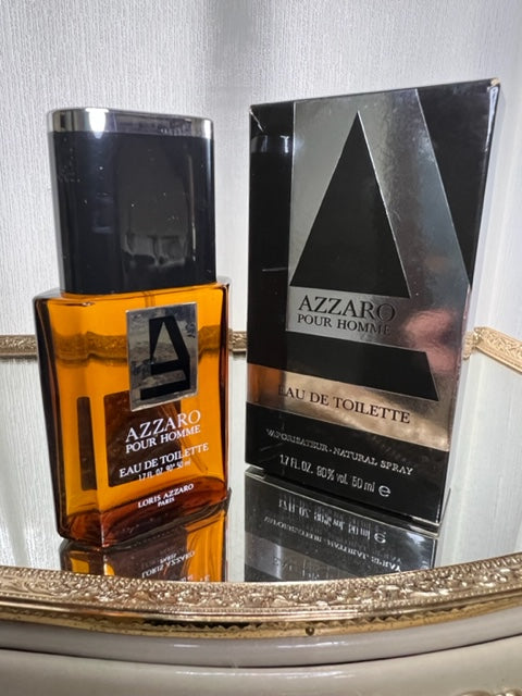 Azzaro Loris Azzaro Pour Homme edt 50 ml. Vintage original 1976 edition. Sealed