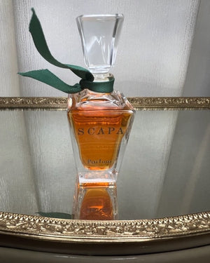 Scapa Scapa pure parfum 30 ml. Vintage 1980. Sealed Crystal bottle.