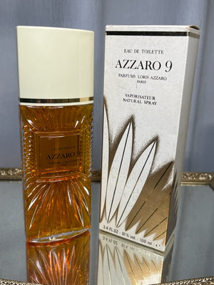Azzaro 9 Azzaro edt 100 ml. Rare, vintage. Sealed bottle