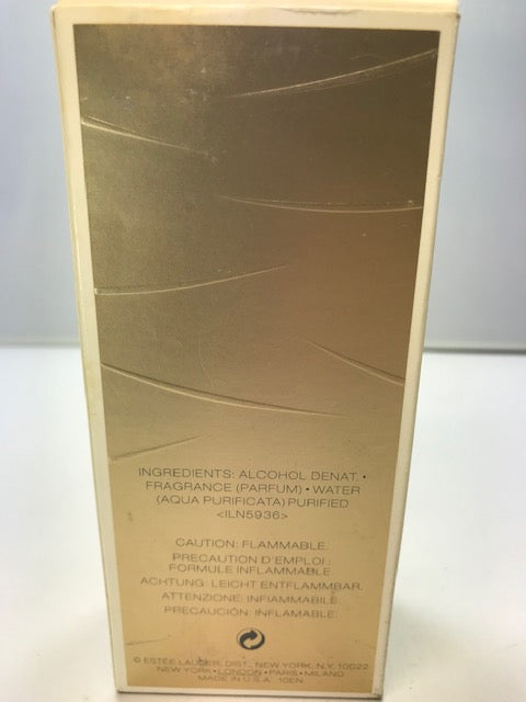 Dazzling gold Estée Lauder eau de parfum 50 ml. Rare vintage