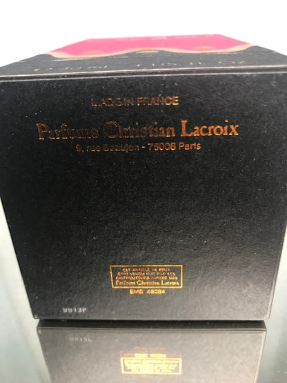 C’est la Vie Lacroix pure parfum 30 ml. Rare, vintage, first edition. Sealed