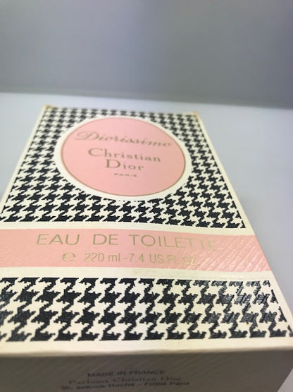 Diorissimo Dior eau de toilette 220 ml. Rare vintage 1970s. 