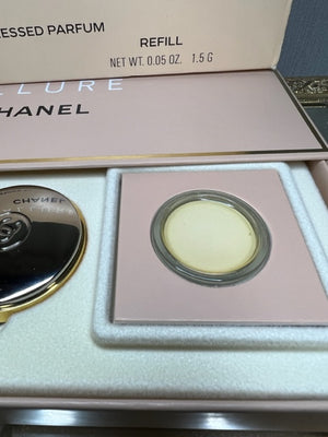 Chanel Allure pressed parfums set. Vintage 1996. Sealed