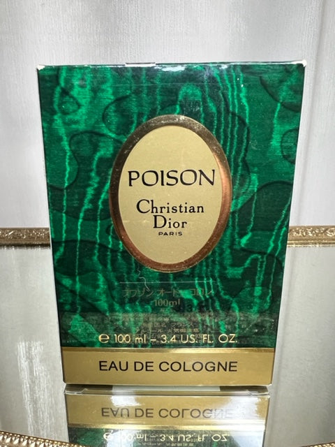Poison Dior edc 100 ml. Rare, vintage 1990. Sealed bottle.