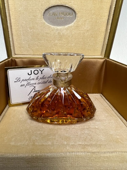 Joy Jean Patou extrait 30 ml baccarat. Rare, vintage, sealed. Superb condition