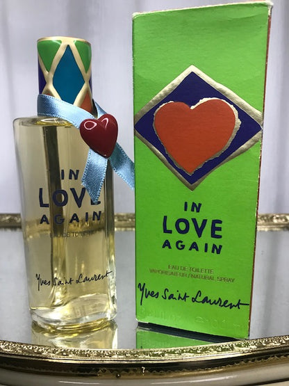In Love Again YSL eau de toilette 100 ml. Rare, vintage first edition 1998 original