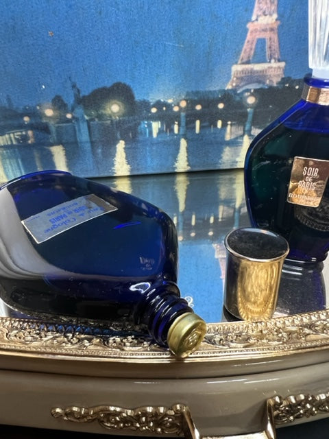 Soir de Paris  Bourjois perfume set extrait 15 ml and edc 50 ml. Vintage 1950s.
