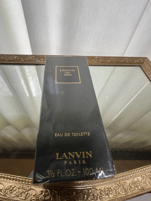 Lanvin For Men edt 100 ml. Rare, original 1979. Sealed