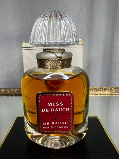 Miss De Rauch De Rauch extrait 30 ml. Rare, vintage 1960s. Sealed bottle.