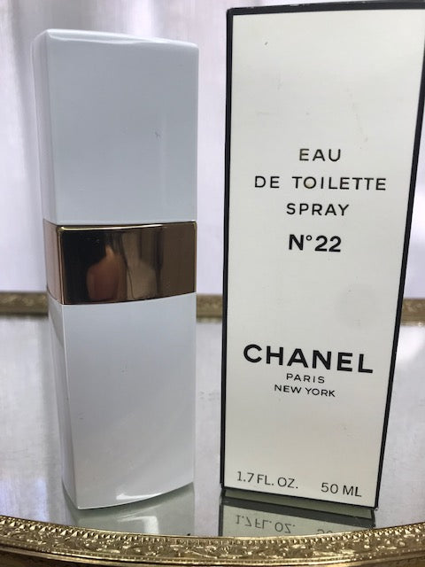 Chanel no 22 edt 50 ml. Rare, vintage 1970.
